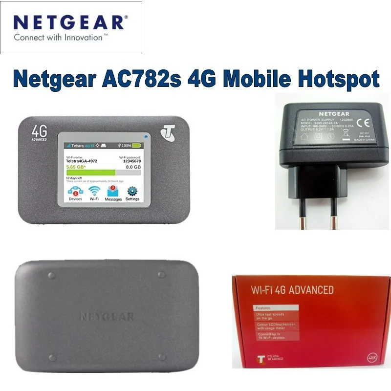 Разблокированный мобильный роутер модем Netgear Aircard AC782S 4G LTE|lte wifi modem|modem lte4g modem lte |