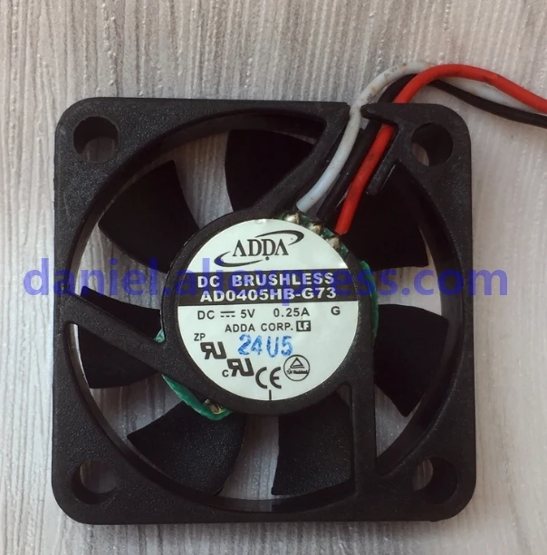 Новый вентилятор ADDA 40105V AD0405HB-G73 4 см высокоскоростной вентилятор тепловыделения