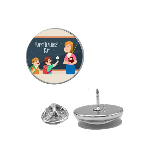 Модные броши с надписью супер учителя значок для женщин мужчин одежда шляпа