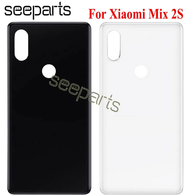 Для Xiaomi Mi Mix 2S задняя крышка батареи задняя дверь Корпус чехол Замена панели 5,9" для Xiaomi Mi Mix 2S крышка батареи
