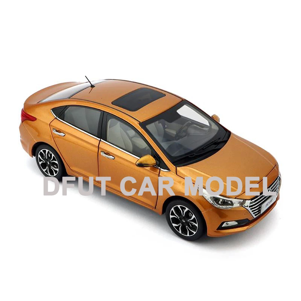 Литье под давлением 1:18 весы VERNA Литой Сплав модель автомобиля игрушка для