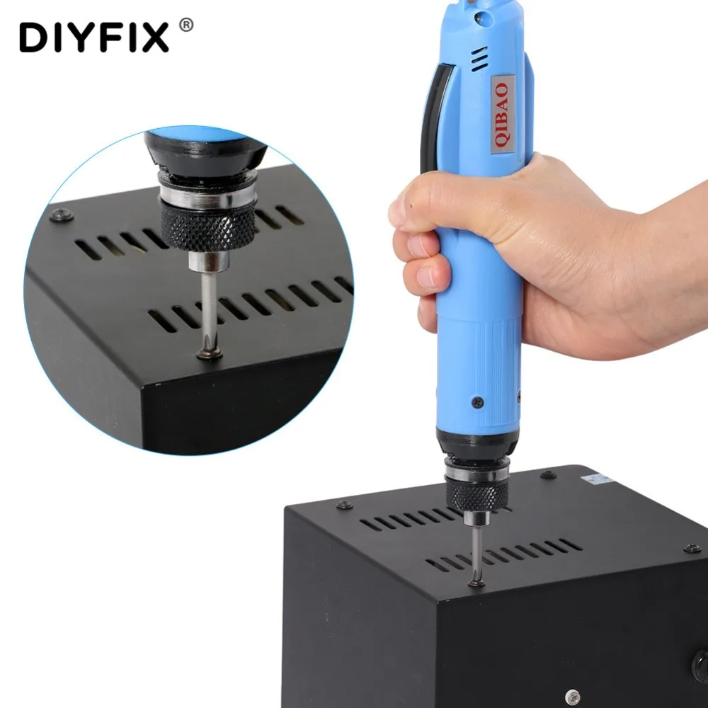 DIYFIX Мини Электрическая отвертка прямые человеческие волосы для наращивания