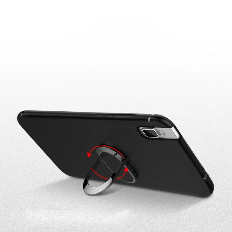TPU Magnetic Ring Cover for Huawei Honor 7i Bracket Finger Shot X shotx | Мобильные телефоны и аксессуары