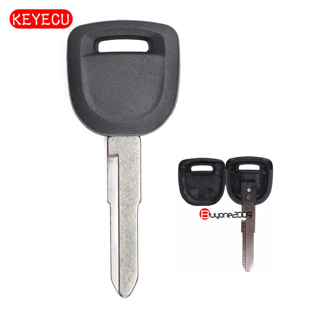 Запасной необработанный ключ транспондер Keyecu чехол для Mazda 2 3 5 CX7 2003 2004 2005 2006 2007 2008