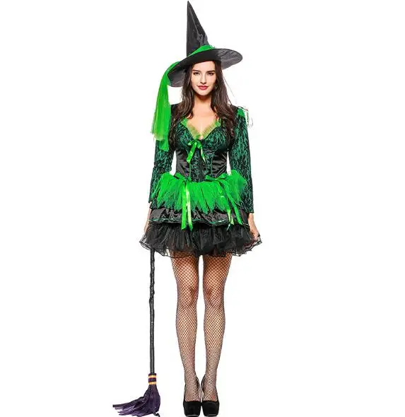 Witch Costume Women Cosplay Costumes Halloween Party Fancy dress |