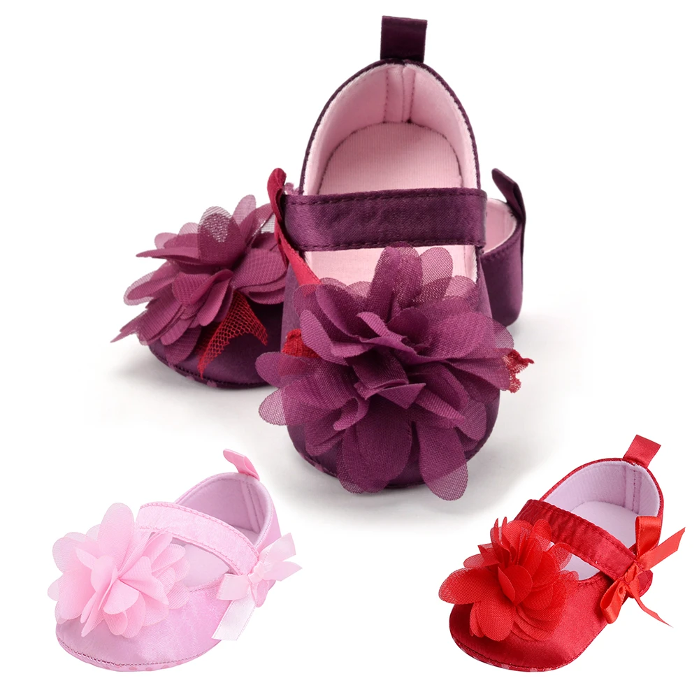 Casual Canvas Shoes Baby Newborn Girl Fashion Soft Sole Deep Blue Bow Slip-On Footwear First Walkers |