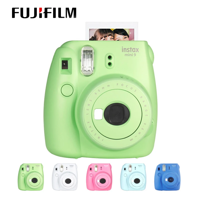 Новый Fujifilm Instax Mini 9 для Polaroid мгновенная фото камера пленка с зеркало