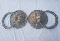 home door decoration accessoriescollection 1 pair chinese old bronze tiger door bellantique style metal knocker