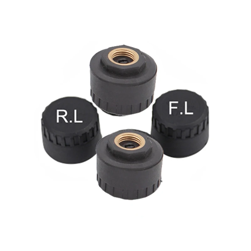 picture color 4PC Система контроля давления в шинах Tpms Sensorsolar, система безопасности автомобиля, интеллектуальное управление шинами, беспроводная, 4 колеса, внешняя - Тип: picture color 4PC