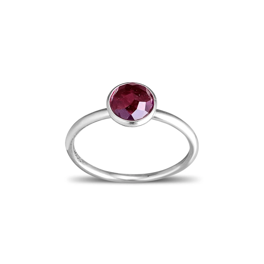 February Droplet Ring Fits European Jewelry Authentic 925 Sterling Silver for Women Wholesale Free Shipping | Украшения и