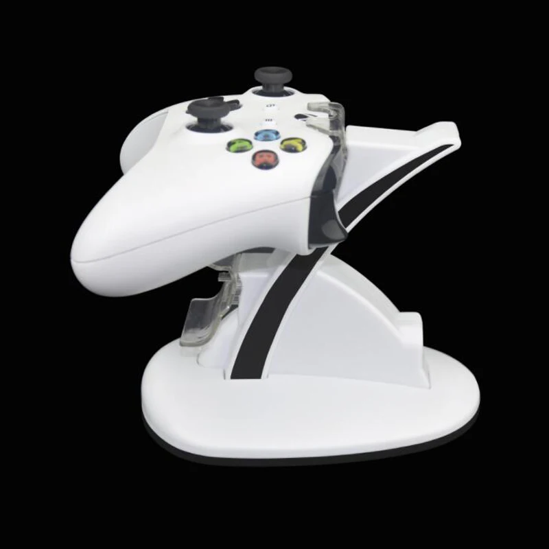 Двойной держатель контроллера для Xbox One тонкая зарядная станция с двумя USB