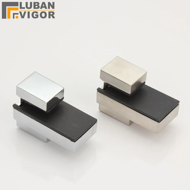 Высокая нагрузка регулируемое стекло/деревянная полка опорный зажим/зажим