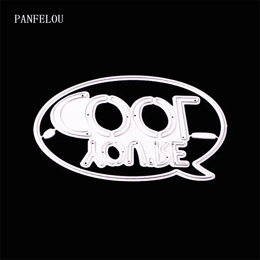PANFELOU wow so cool words Скрапбукинг Сделай Сам открытки в Альбом Бумажные штампы для