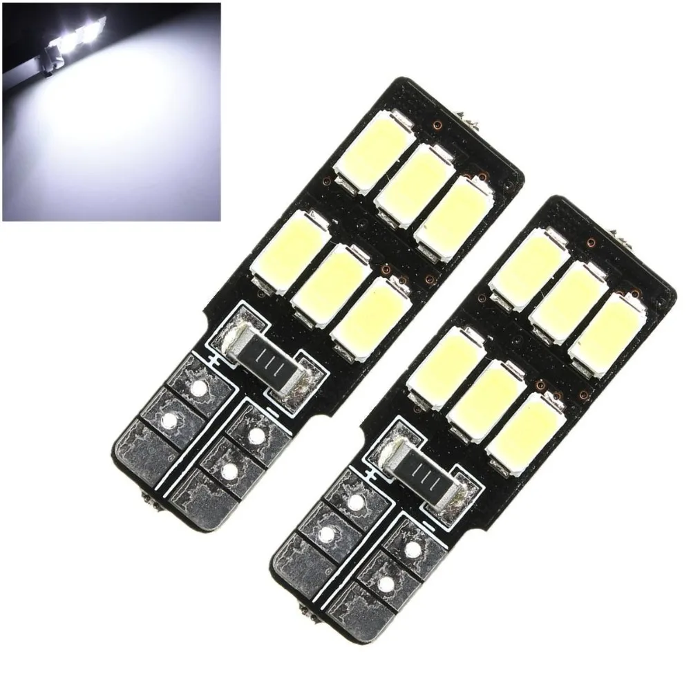 4x T10 Canbus W5W 6SMD автомобильная лампа для автомобиля 194 168 Белый Pur(6000 8000k)12 В 2 5 Вт|ampoule led
