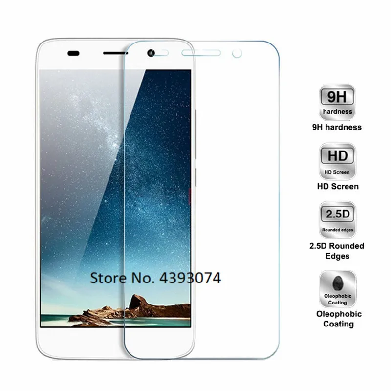 Закаленное стекло для Huawei SCL L21 Защита экрана Y6 / Honor 4A зеркальная защитная