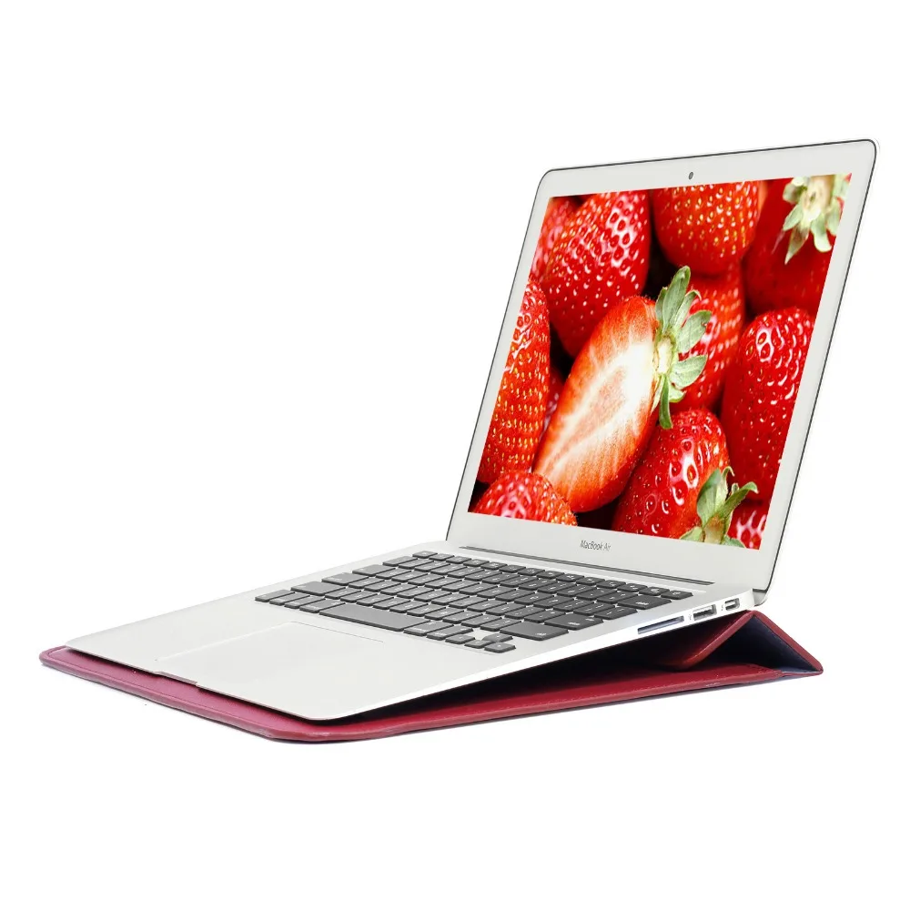 EQHTX-кожаный чехол-конверт для Macbook Air 13 Pro retina 11 12 13 15-чехол для ноутбука Macbook 13,3 дюймов