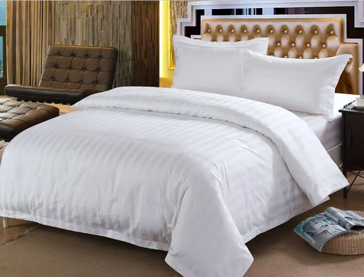 Комплект постельного белья из хлопка 60S 4 шт. двуспальный комплект пододеяльник