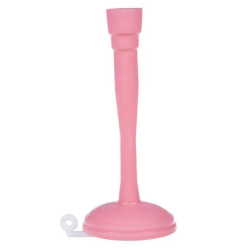 Kitchen Bathroom Tap Faucet Water Saving Device Adjustable Splashproof Shower Filter - Цвет: Розовый