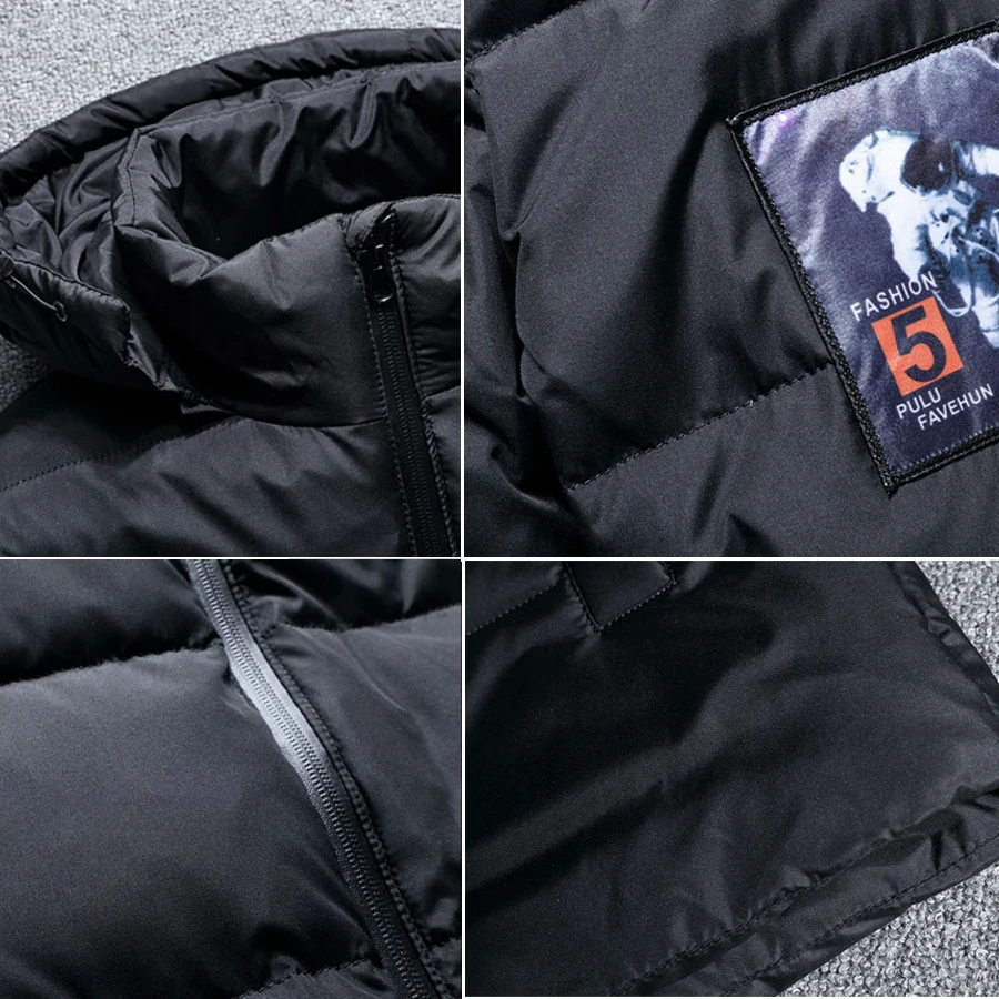 Holyrising jaqueta masculina, мужской пуховик, мужское пуховое пальто с капюшоном, casaco masculino inverno, мужской зимний тонкий пуховик на утином пуху, 18381