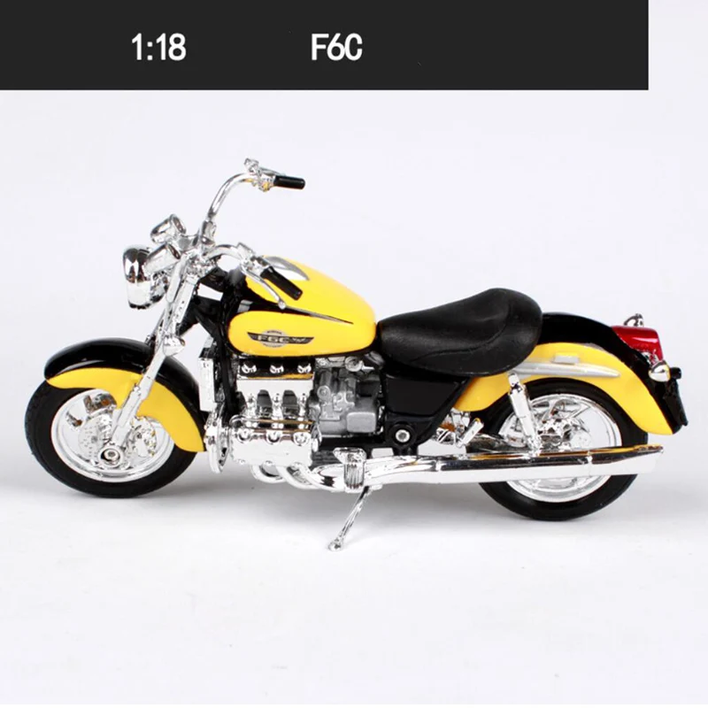 Maisto 1:18 Scale Motorcycle Toy Alloy Motorbike VFR CBR600RR CRF450R Collectible Model Toys Cars Gift - Цвет: F6C