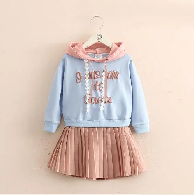 Детские платья для девочек на весну и осень 2019 санитарные в Корейском стиле с