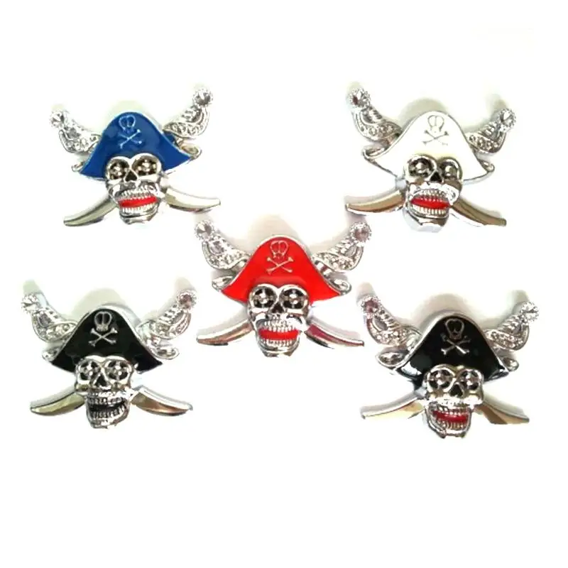 

Metal Pirate Shape Car Badge Emblem