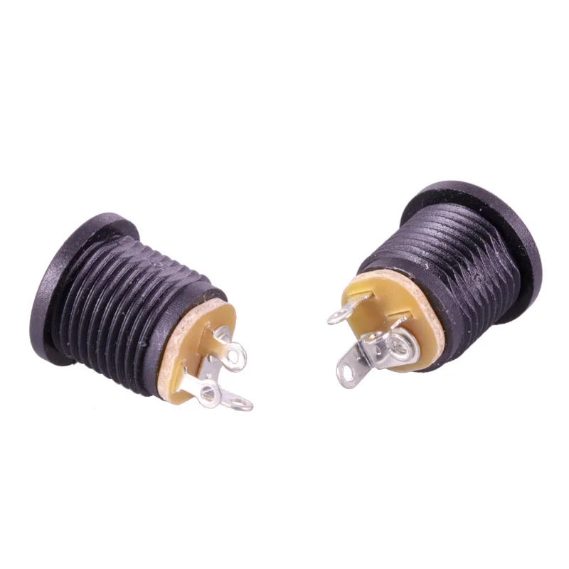 1pc DC-022 DC Power Jack Socket dc connector Adapter interface DC022 5.5X2.1MM Supply Panel Mount plug | Обустройство дома