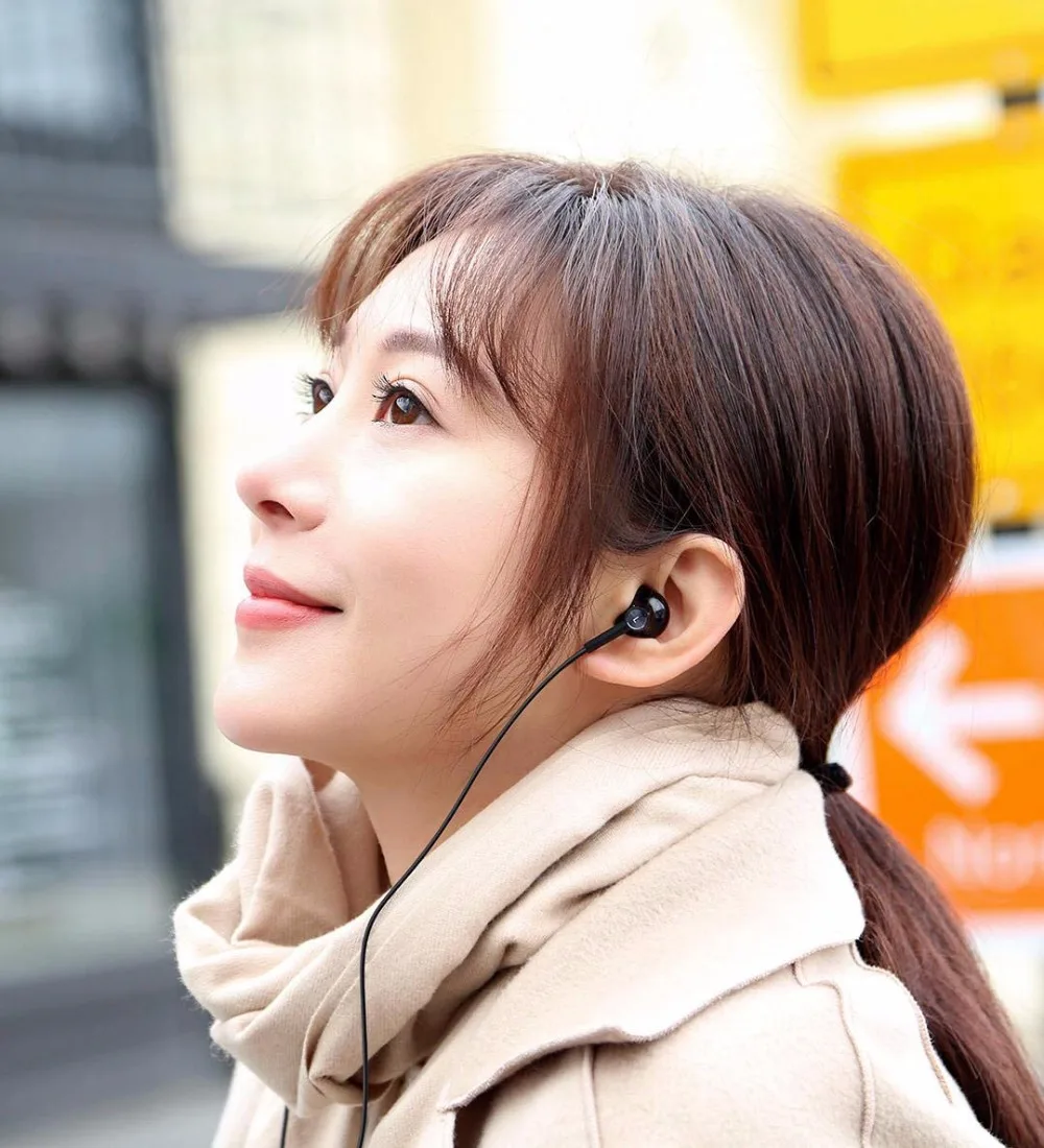 Новинка 2018 оригинальные наушники Xiaomi Mi с двойным драйвером 3 5 мм полувкладыши
