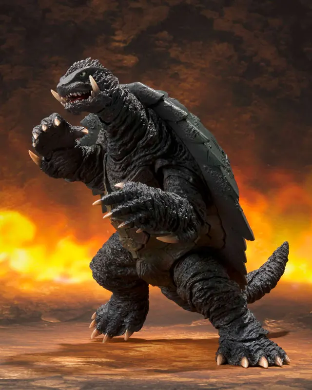 100% оригинальная экшн-фигурка BANDAI Tamashi Nation S.H.Monster Arts (SHM) Gamera (1999) от "Gamera 3: Revenge of