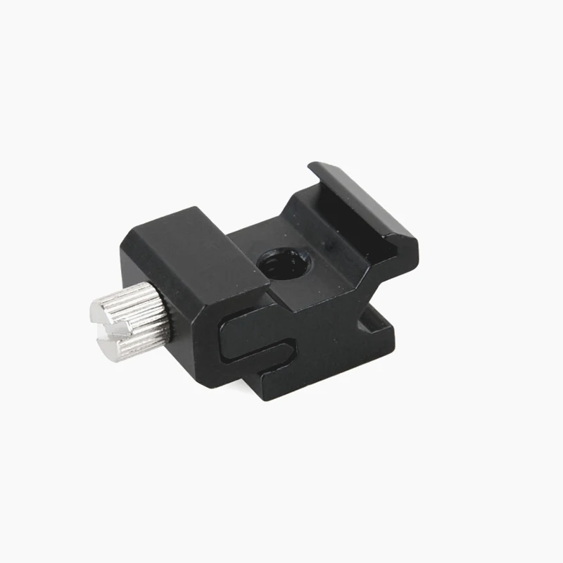 10 шт./лот металлический держатель для вспышки холодной обуви с 1/4 винтом штатива