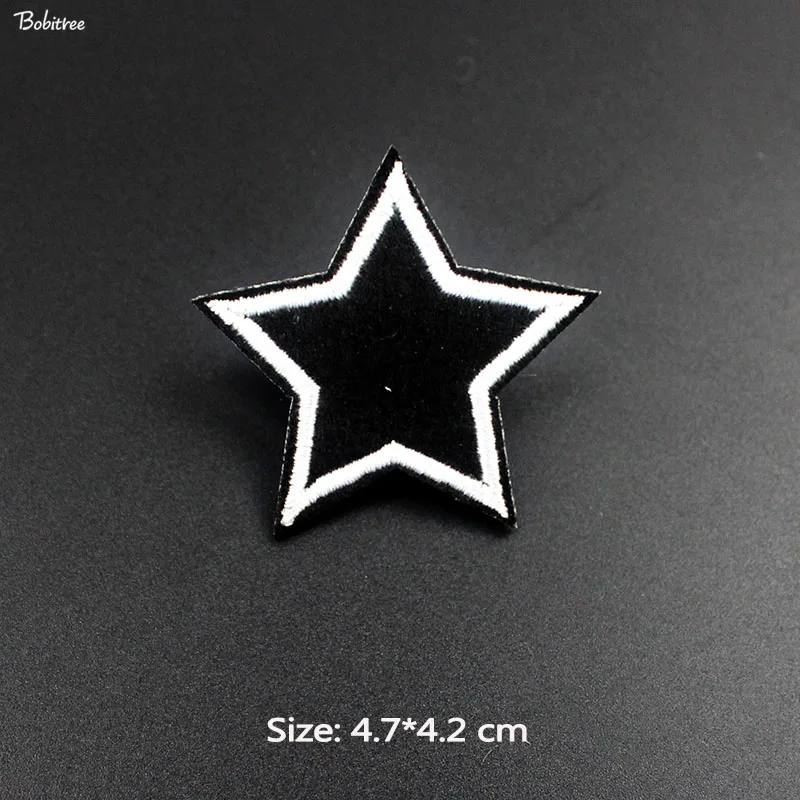1pcs as photo Модные нашивки с черепами в стиле инопланетянина, нашивки в полоску, железные нашивки для ткани, куртка, джинсы, вышитая аппликация «сделай сам», наклейки - Цвет: 1pcs as photo