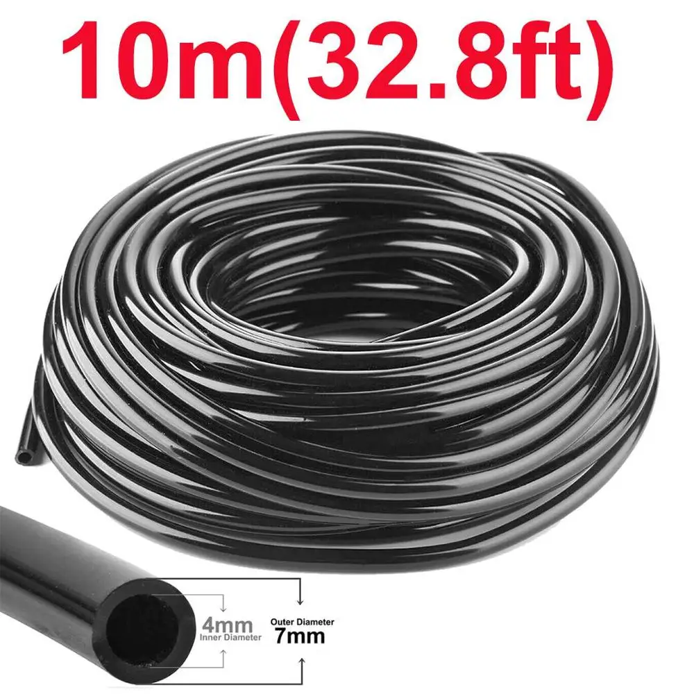 10m(32.8ft) KESLA 10 м/15/20 м/25 м/с возможностью погружения на глубину до 30 м поливочный шланг 4/7 мм наконечник для капельного полива трубы ПВХ садовый шланг для полива и орошения Системы для Теплицы цветок, растение, свадебная брошь - Цвет: 10m(32.8ft)