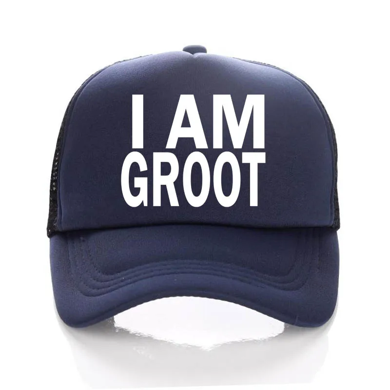 Groot шляпа Детская кепка для водителя грузовика летняя сетчатая Кепка мальчиков