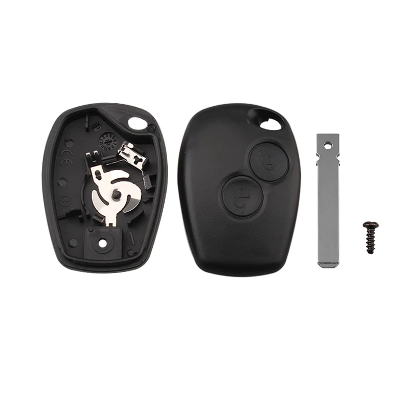2/3 кнопки ключ чехол для Renault Duster Modus Clio 3 Twingo DACIA Logan Sandero Ключи брелок дистанционного управления замена оболочки