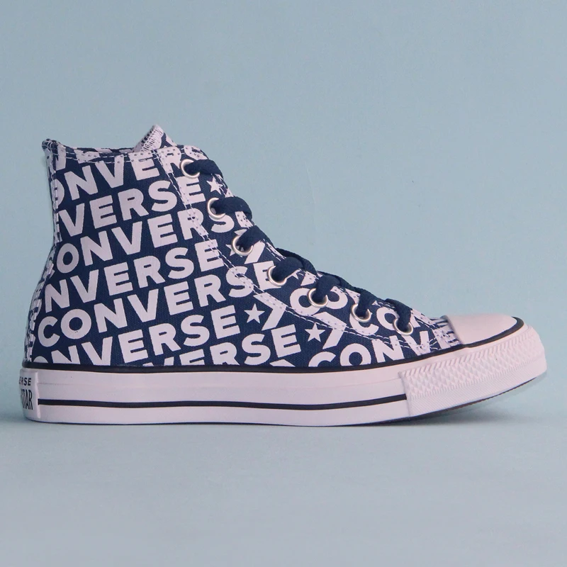 Новинка года; мужские и женские кроссовки Chuck Taylor All Star; классические стильные высокие кроссовки с буквенным принтом для скейтбординга; 163952C