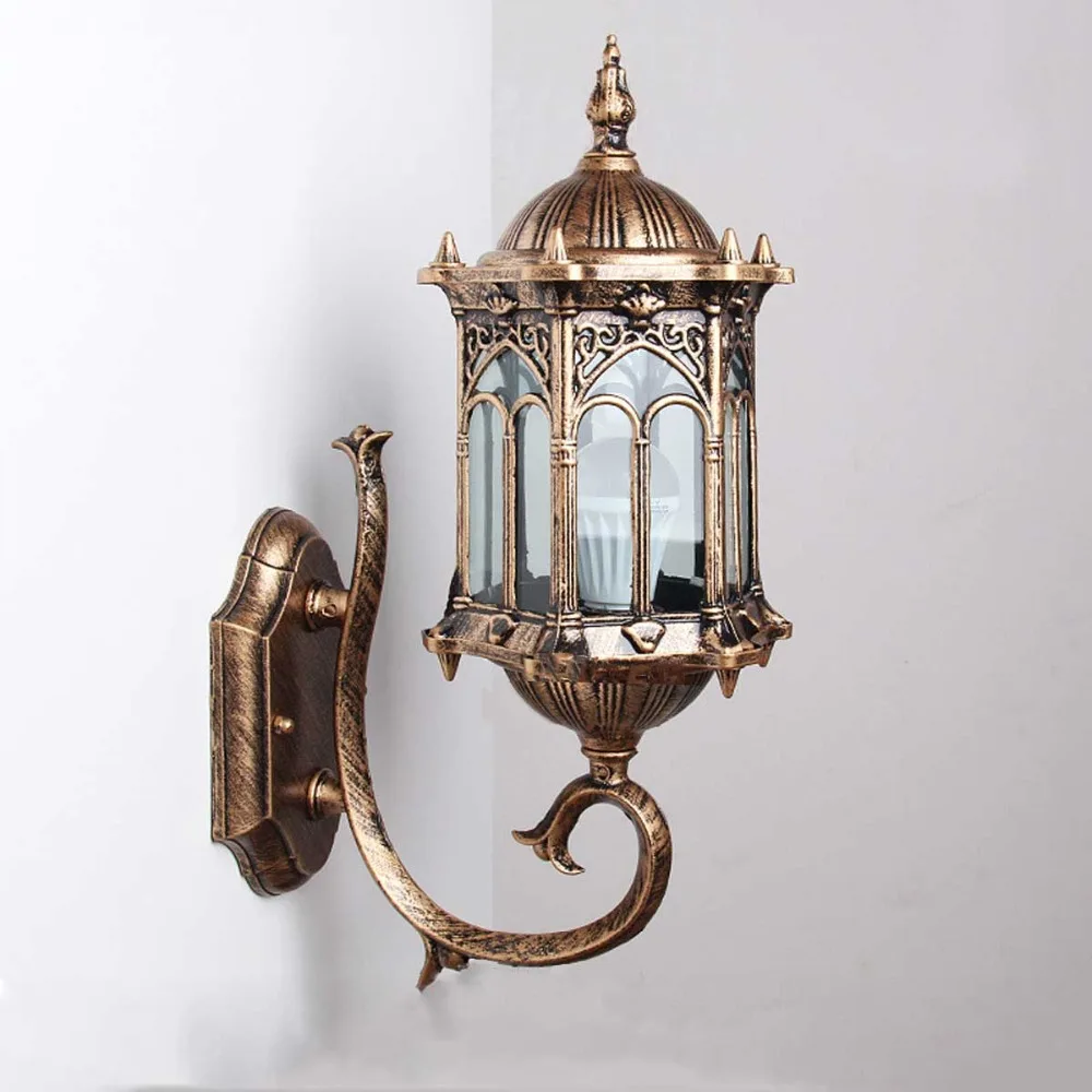1 шт. Бра Homestia Марка Высший Сорт Ретро Наружные Лампы Античный Бронзовый Стены