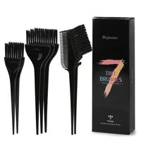segbeauty 7pcs hair color brushes feather bristles hair dyeing diyprofessional tint brush set for bleached