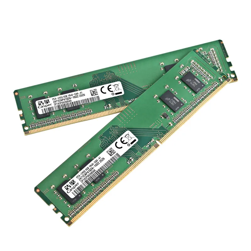 Casper новая DDR4 4 Гб 2133 МГц 2400 настольная память non-ecc (без коррекции ошибок) Ram Stick