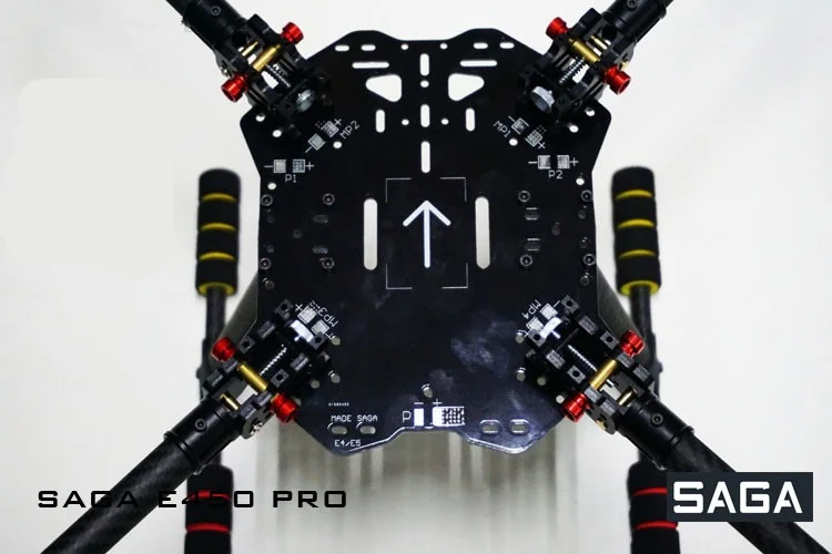 Сага E450 V2 зонт складной гексакоптер 3 K рама из чистого карбона с шасси для DIY Дроны
