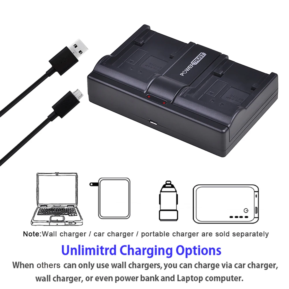 3PC IA-BP105R BP105R IA-BP210R Li-ion Battery+USB Dual Channel Charger for SAMSUNG SMX-F500 F501 F530 HMX-F900 F910 F920 H320 |