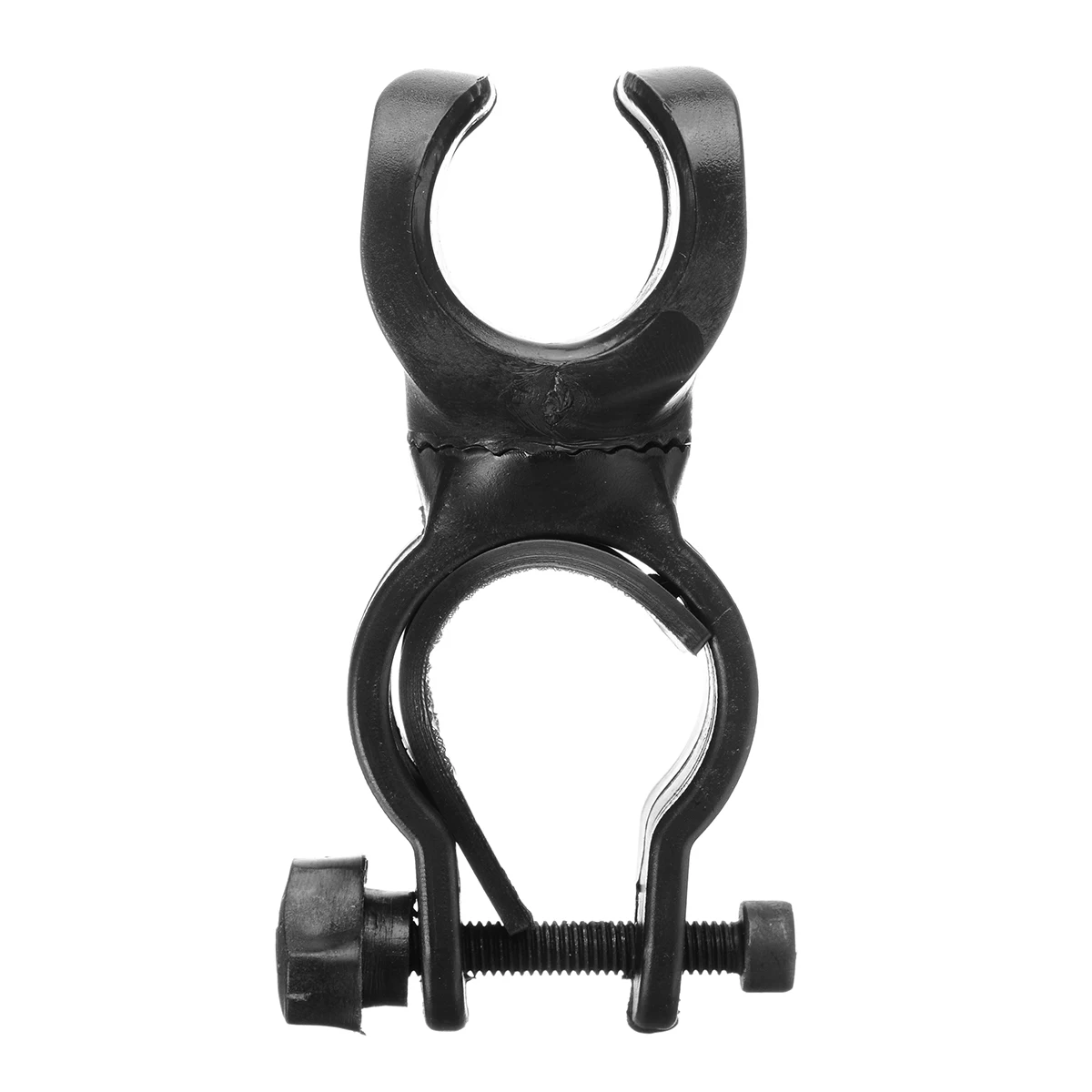 1 шт. черный зажим для фонарика металлический детектор штифт держатель указки