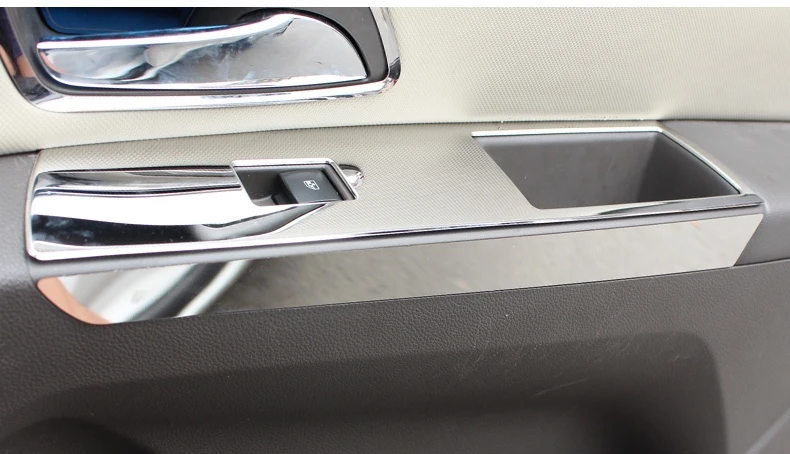 Для Chevrolet Cruze 2009- для панели управления окон стеклоподъемник переключатель Крышка отделка протекторы автомобиля Стайлинг интерьера