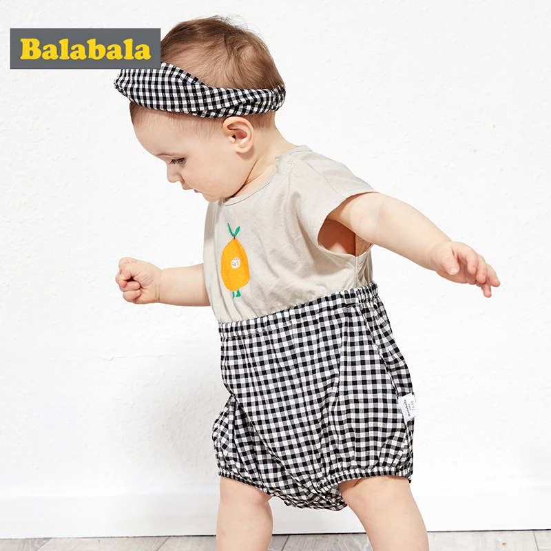 Одежда для новорожденных Balabala цельный комбинезон мальчиков и девочек