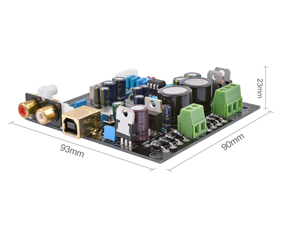 AIYIMA CS4398 PCM2706 USB DAC декодер PCM2706 аудио декодирование USB PCM2706 декодер плата