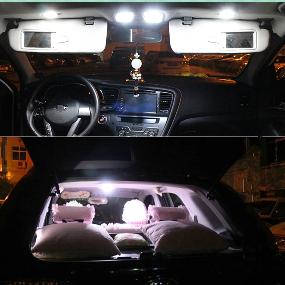 12 В 6 шт. комплект светодиодных внутренних светильников для KIA Sorento 2009 2010 2011 2012