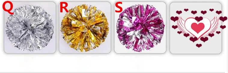 Бесплатная доставка голубой все звезды первый абзац Чирлидинг пом пон
