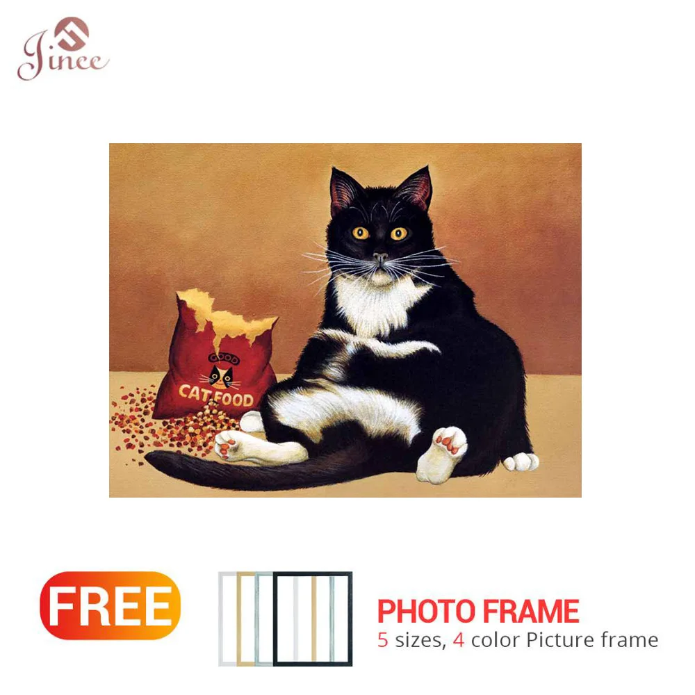 

Diamond Painting Animal Cat Diamond Embroidery For Children Hobby And Handicraft Full Display Rhinestones Pictures Needlework