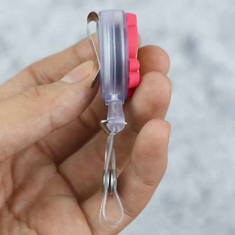 12 шт./компл. дизайн персонажа катушка для значка раскладной держатель бейджа