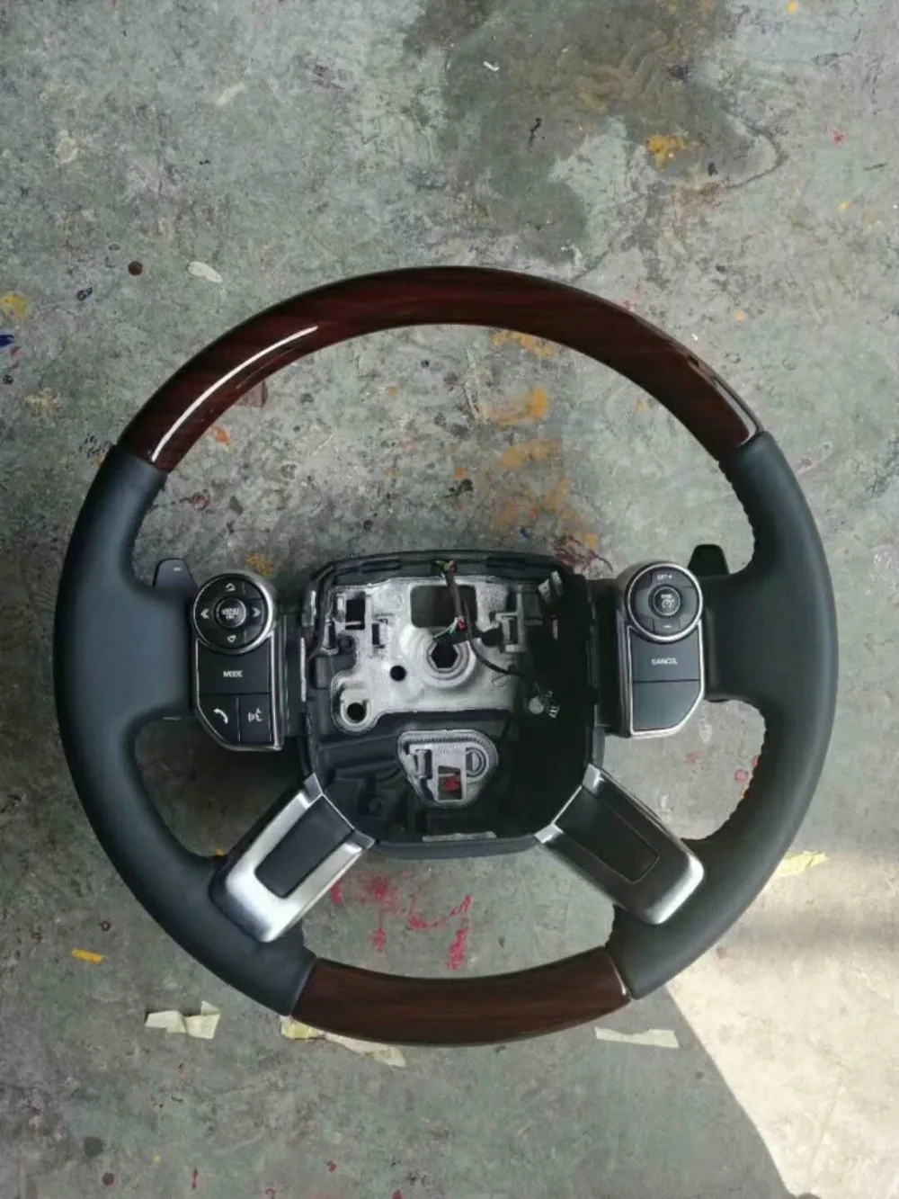 Руль из углеродного волокна и кожи для Land Rover | Автомобили мотоциклы