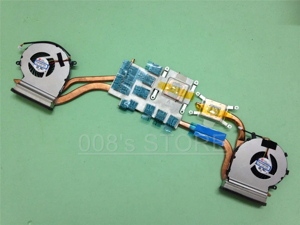 Кулер для ноутбука MSI GE72 GL72 PE60 PE70 GL62 PAAD06015SL 0.55A 5VDC N302 + N303|cooler cooler|laptop cooler fanlaptop fan |